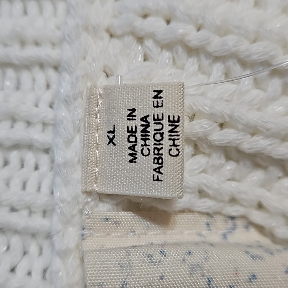 Anthropologie White Knit Sweater - Picture 10 of 13